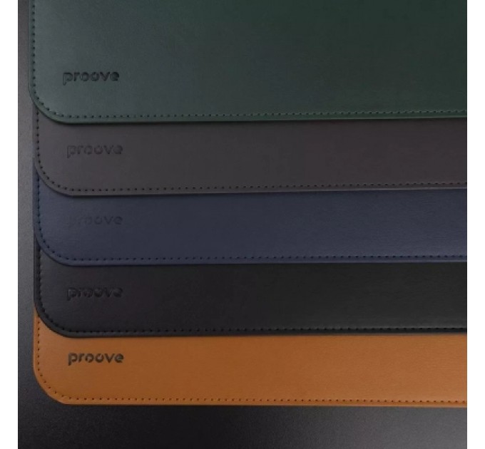 Proove Чохол до ноутбука Proove 15,4/16,2 MacBook Leather Sleeve gray (PCLSMB161605)