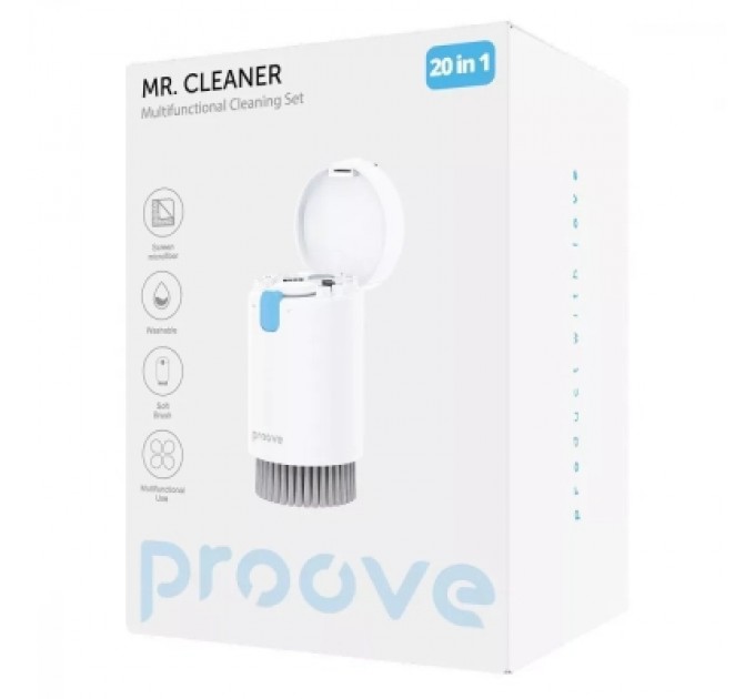 Proove Універсальний чистячий набір Proove Mr. Cleaner 20in1 white (MCS00002002)