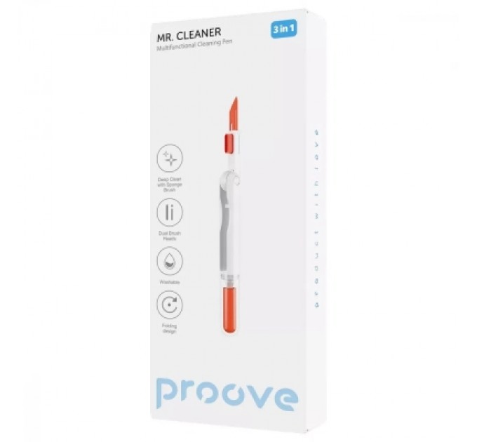 Proove Універсальний чистячий набір Proove Mr. Cleaner 3in1 white (MCP00000302)