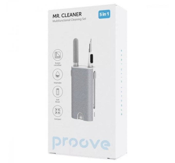 Proove Універсальний чистячий набір Proove Mr. Cleaner 5in1 white (MCS00000502)