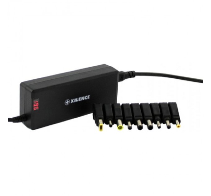Xilence Блок живлення до ноутбуку Xilence 75 Вт, унiверсальний, 9 наконечників (SPS-XP-LP75.XM008)