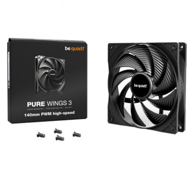 Be quiet! Кулер до корпусу Be quiet! PURE WINGS 3 140mm PWM high-speed (BL109)