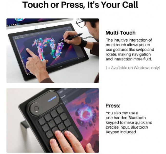 Huion Планшет-монітор Huion Kamvas Pro 19 (GT1902)