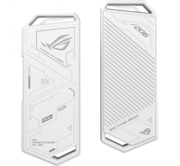 ASUS Кишеня зовнішня ASUS SSD ROG STRIX ARION ESD-S1C/WHT/G/AS PCIe NVMe M.2 2230/2242/2260/2280 USB-C 3.2 Gen 2x1 (90DD02H1-B09000)