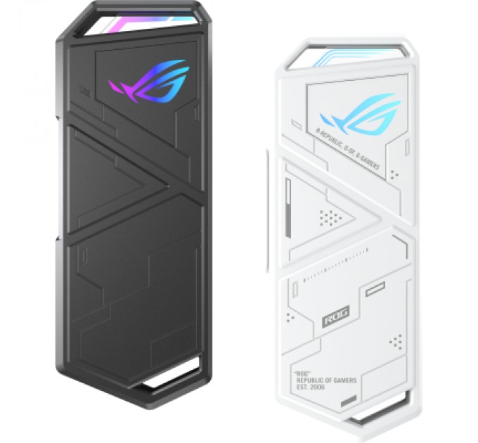 ASUS Кишеня зовнішня ASUS SSD ROG STRIX ARION ESD-S1C/WHT/G/AS PCIe NVMe M.2 2230/2242/2260/2280 USB-C 3.2 Gen 2x1 (90DD02H1-B09000)