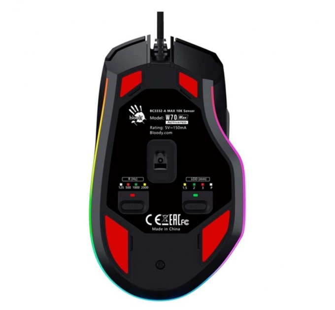 A4Tech Миша A4Tech Bloody W70 Max Stone Black