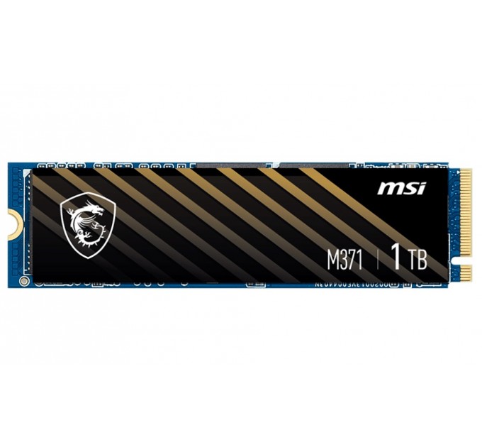 MSI Накопичувач SSD 1TB MSI Spatium M371 M.2 2280 PCIe 3.0 x4 NVMe 3D NAND TLC (S78-440L870-P83)_акція