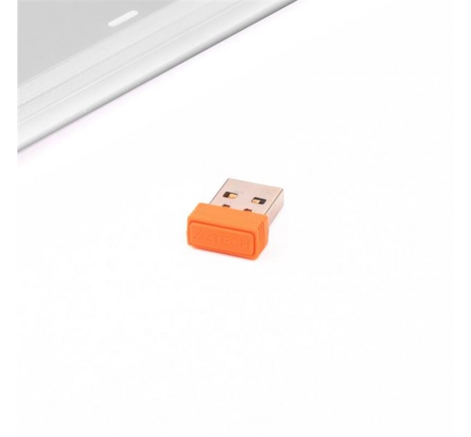 A4Tech Клавіатура бездротова A4Tech Fstyler FBK25 White