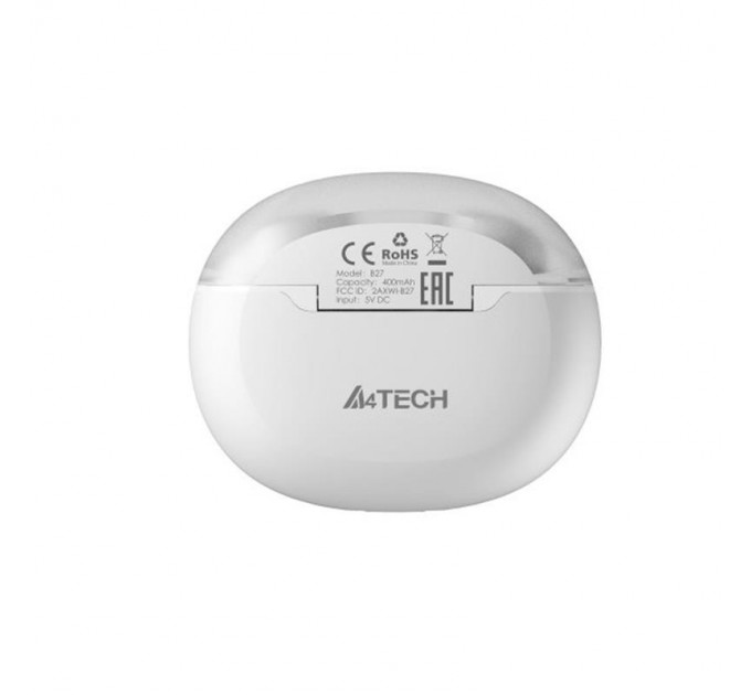 A4Tech Bluetooth-гарнітура A4Tech B27 Grayish White