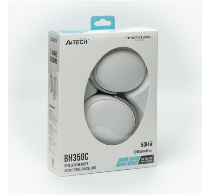 A4Tech Bluetooth-гарнітура A4Tech Fstyler BH350C White