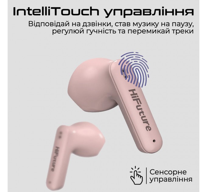 HIFuture Bluetooth-гарнітура HiFuture ColorBuds2 Pink (colorbuds2.pink)