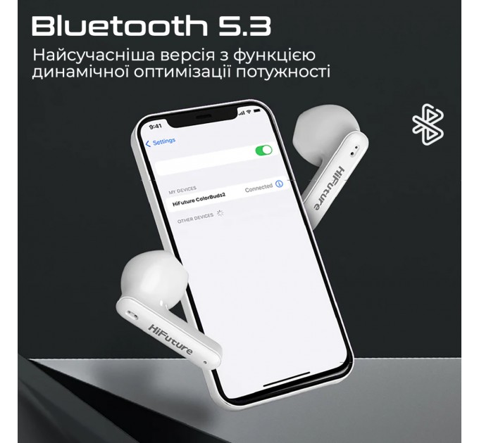 HIFuture Bluetooth-гарнітура HiFuture ColorBuds2 Pink (colorbuds2.pink)