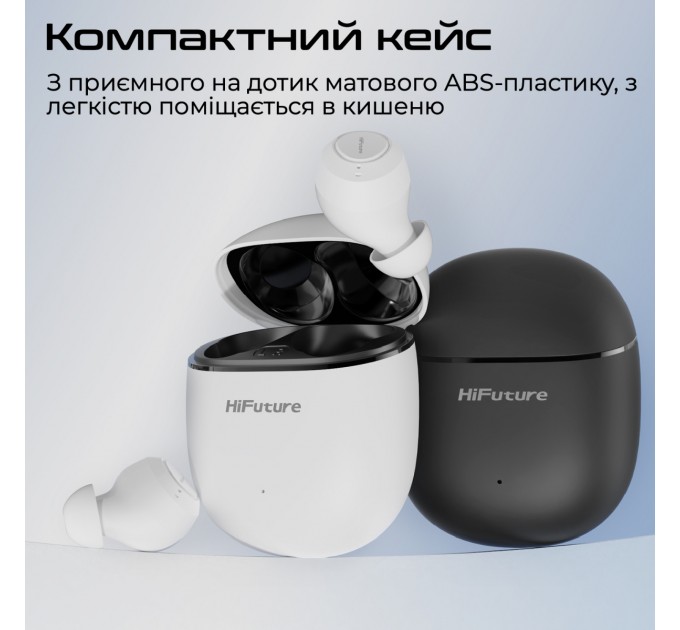 HIFuture Bluetooth-гарнітура HiFuture OlymBuds3 White (olymbuds3.white)