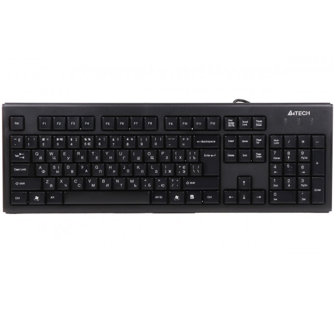 A4Tech Комплект (клавіатура, мишка) A4Tech KR-8572 Black