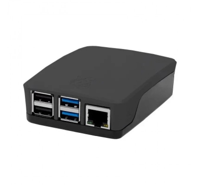 Raspberry Pi Додаткове обладнання до промислового ПК Raspberry Pi RPi 4 Official Case Black/Grey (OFI051)