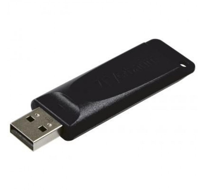 Verbatim USB флеш накопичувач Verbatim 16GB Slider Black USB 2.0 (98696)