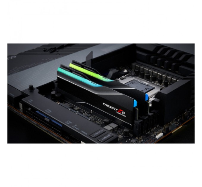 G.Skill Модуль пам'яті для комп'ютера DDR5 64GB (2x32GB) 6000 MHz Trident Z5 NEO RGB G.Skill (F5-6000J3040G32GX2-TZ5NR)