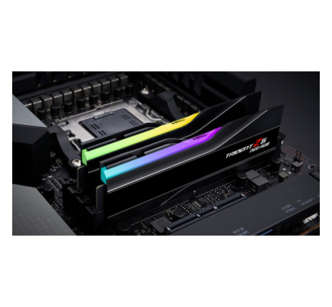 G.Skill Модуль пам'яті для комп'ютера DDR5 64GB (2x32GB) 6000 MHz Trident Z5 NEO RGB G.Skill (F5-6000J3040G32GX2-TZ5NR)