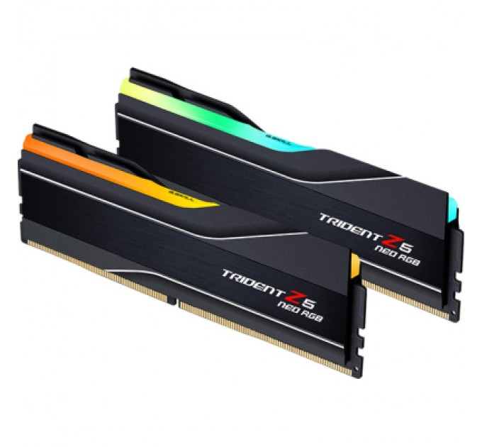 G.Skill Модуль пам'яті для комп'ютера DDR5 64GB (2x32GB) 6000 MHz Trident Z5 NEO RGB G.Skill (F5-6000J3040G32GX2-TZ5NR)