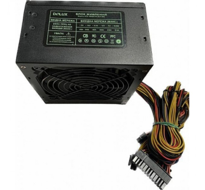Delux Блок живлення Delux 500W (DLP-35D Black)