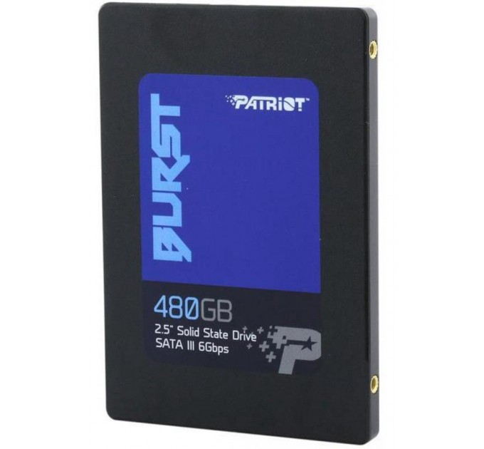 Patriot Накопичувач SSD  480GB Patriot Burst 2.5" SATAIII 3D TLC (PBU480GS25SSDR)