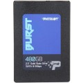 Patriot Накопичувач SSD  480GB Patriot Burst 2.5" SATAIII 3D TLC (PBU480GS25SSDR)