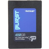 Накопичувач SSD  480GB Patriot Burst 2.5" SATAIII 3D TLC (PBU480GS25SSDR)