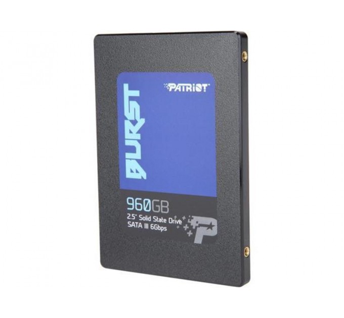 Patriot Накопичувач SSD  960GB Patriot Burst 2.5" SATAIII 3D TLC (PBU960GS25SSDR)