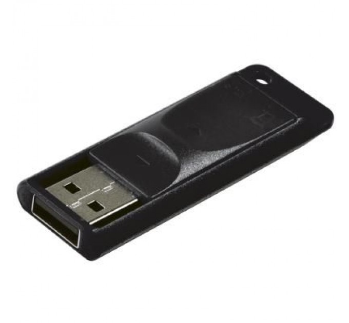 Verbatim USB флеш накопичувач Verbatim 64GB Slider Black USB 2.0 (98698)
