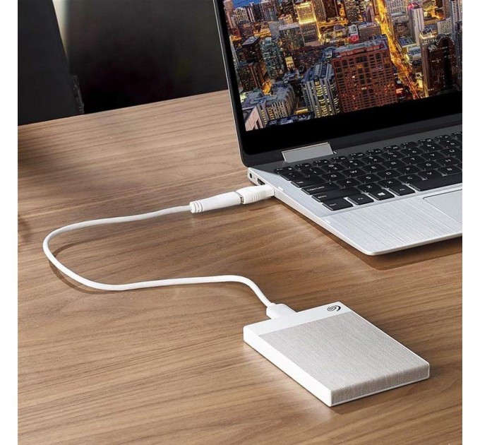 Seagate Зовнішній жорсткий диск 2.5" USB 2.0TB Seagate Backup Plus Ultra Touch White (STHH2000402)