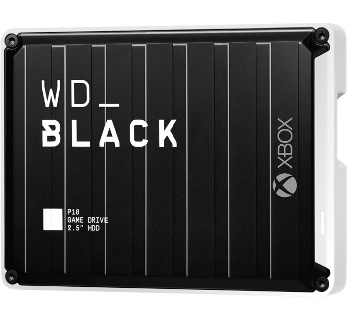 WD Зовнішній жорсткий диск 2.5" USB 5.0TB Black P10 Game Drive for Xbox One (WDBA5G0050BBK-WESN)