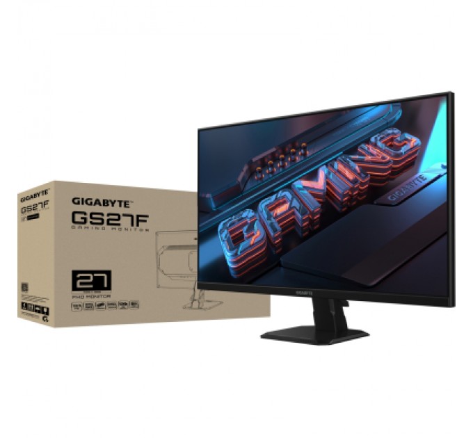 GIGABYTE Монітор GIGABYTE GS27F Gaming Monitor (GS27F-EK)