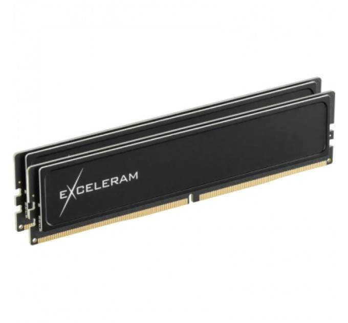 eXceleram Модуль пам'яті для комп'ютера DDR5 32GB (2x16GB) 6400 MHz Black Sark eXceleram (ED50320643039CD)