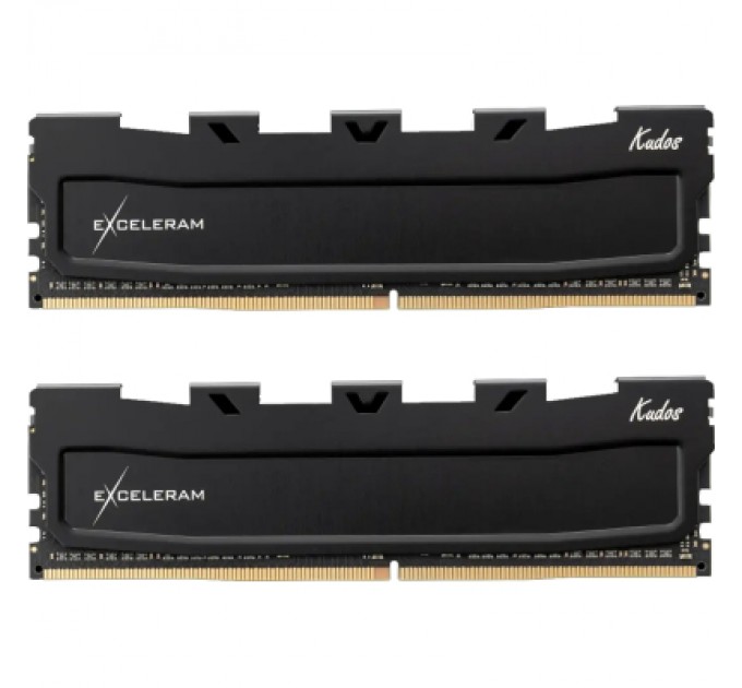 eXceleram Модуль пам'яті для комп'ютера DDR5 32GB (2x16GB) 6400 MHz Black Kudos eXceleram (EK50320645252CD)
