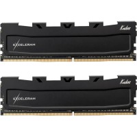 Модуль пам'яті для комп'ютера DDR5 64GB (2x32GB) 6400 MHz Black Kudos eXceleram (EK50640643239CD)