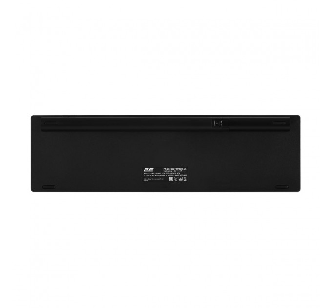 2E Клавіатура бездротова 2E KS270 WL/BT EN/UKR Grey/Black (2E-KS270WBGR_UA)