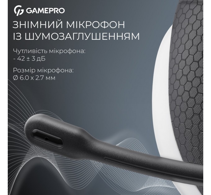 GamePro Гарнітура GamePro Asgard Bragi White (HSW250W)