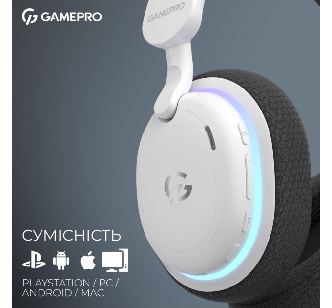 GamePro Гарнітура GamePro Asgard Bragi White (HSW250W)