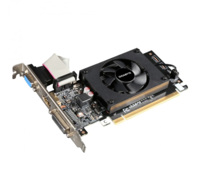 GIGABYTE Відеокарта GeForce GT710 2048Mb GIGABYTE (GV-N710D3-2GL)