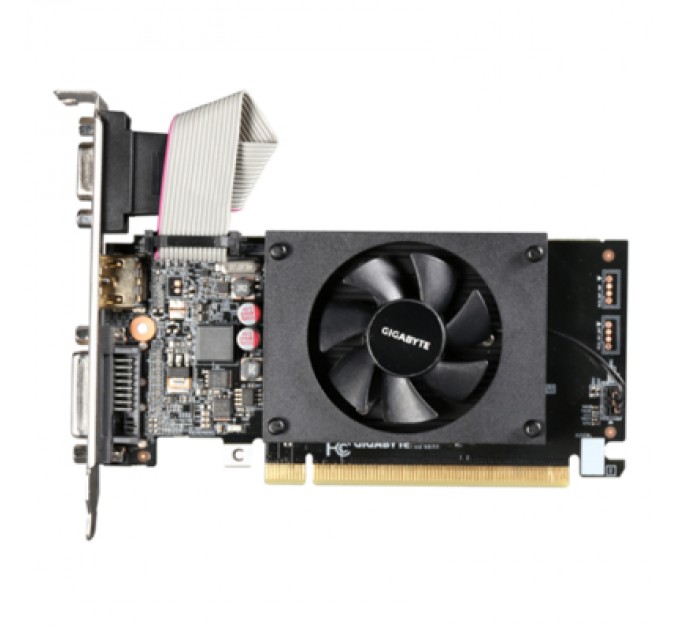 GIGABYTE Відеокарта GeForce GT710 2048Mb GIGABYTE (GV-N710D3-2GL)