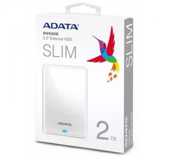 ADATA Зовнішній жорсткий диск 2.5" 2TB ADATA (AHV620S-2TU31-CWH)