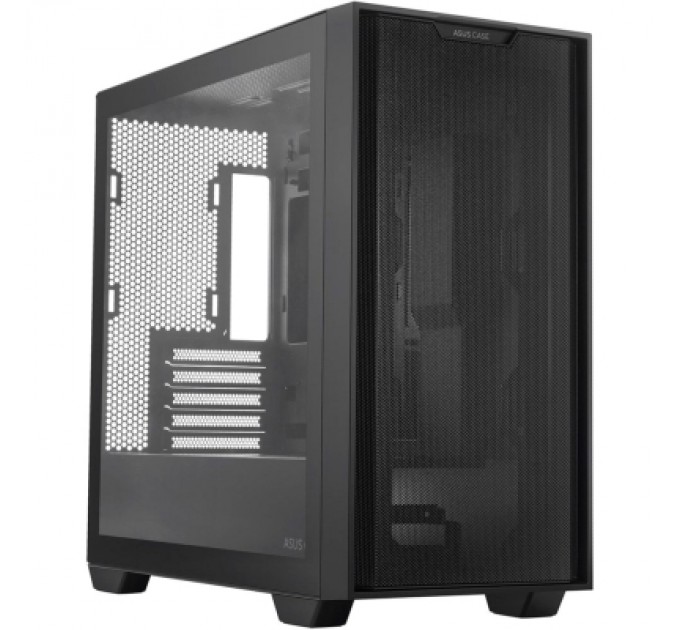 ASUS Корпус ASUS A21 Black Tempered Glass (90DC00H0-B09010)