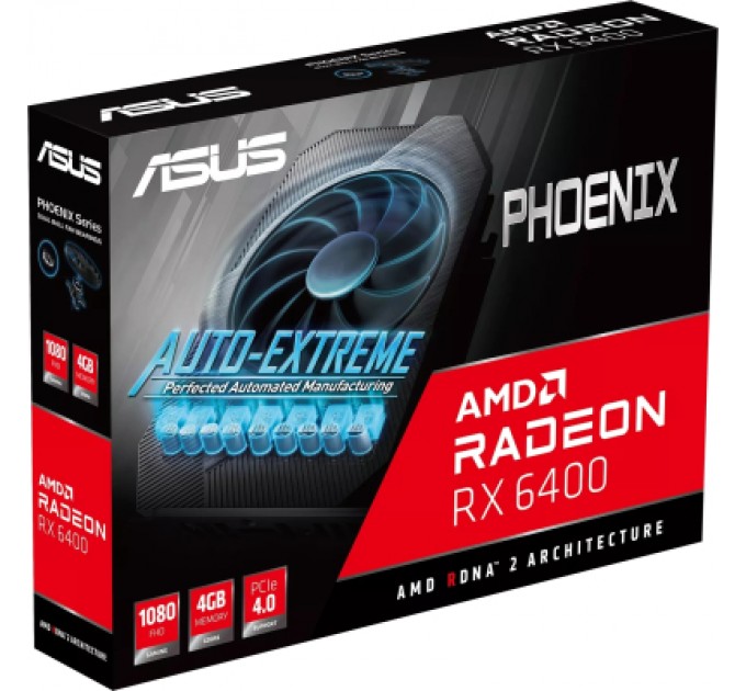 ASUS Відеокарта Radeon RX 6400 4Gb ASUS (PH-RX6400-4G)