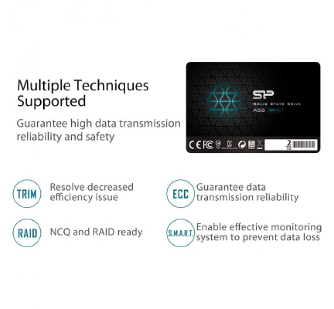 Silicon Power Накопичувач SSD 2.5" 2TB Silicon Power (SP002TBSS3A55S25)