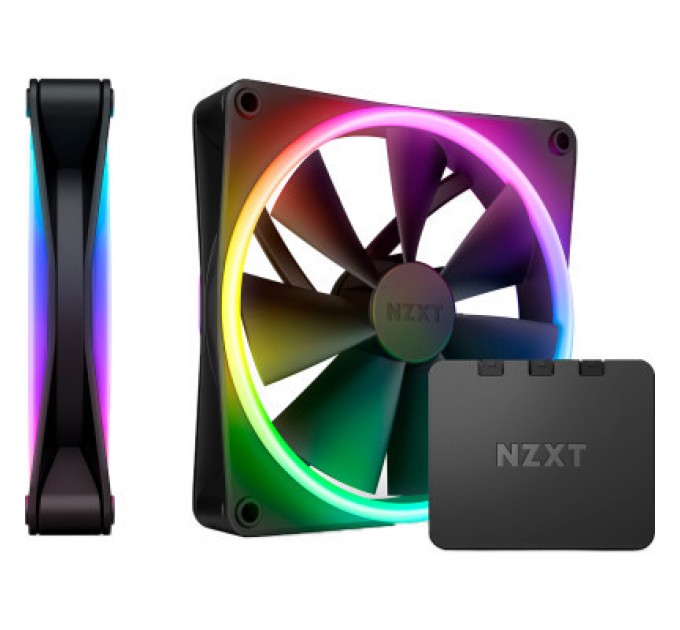 NZXT Кулер до корпусу NZXT F140RGB Duo (RF-D14DF-B1)
