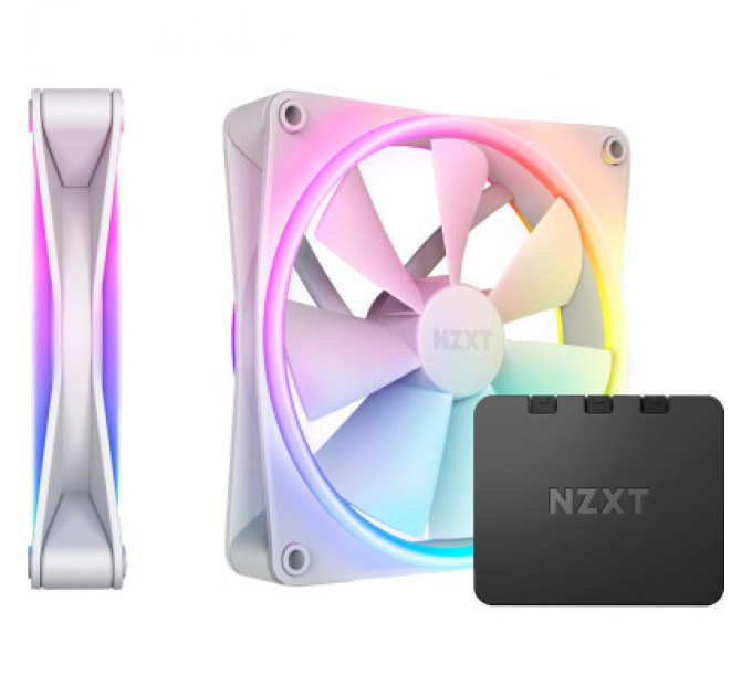 NZXT Кулер до корпусу NZXT F140RGB Duo (RF-D14DF-W1)