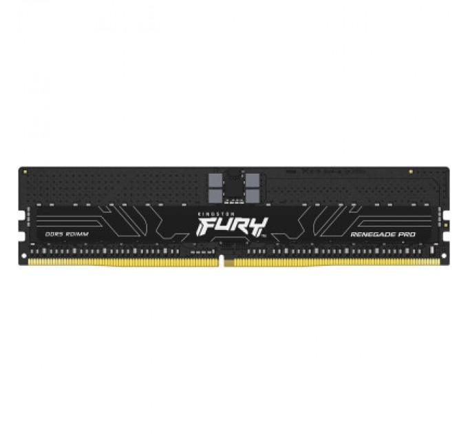 Kingston Модуль пам'яті для сервера Kingston 128GB 6000MT/s DDR5 ECC Reg CL32 DIMM (Kit of 4) FURY Renegade Pro EXPO (KF560R32RBEK4-128)
