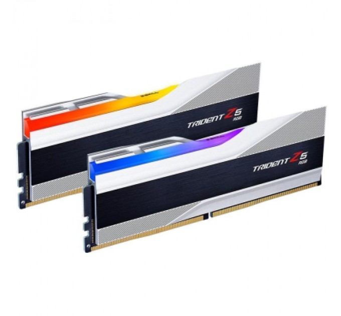 G.Skill Модуль пам'яті для комп'ютера DDR5 32GB (2x16GB) 6000 MHz Trident Z5 RGB White G.Skill (F5-6000J3238F16GX2-TZ5RW)