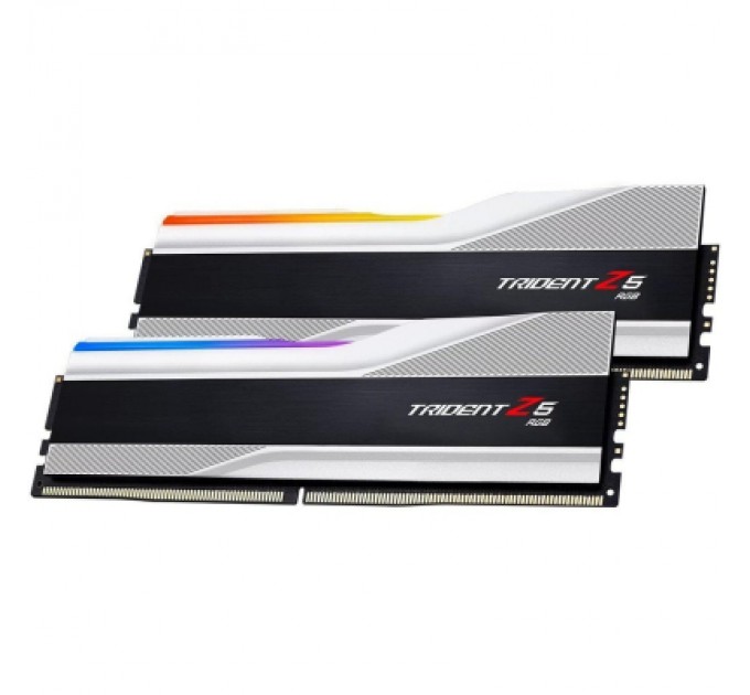 G.Skill Модуль пам'яті для комп'ютера DDR5 32GB (2x16GB) 6000 MHz Trident Z5 RGB White G.Skill (F5-6000J3238F16GX2-TZ5RW)