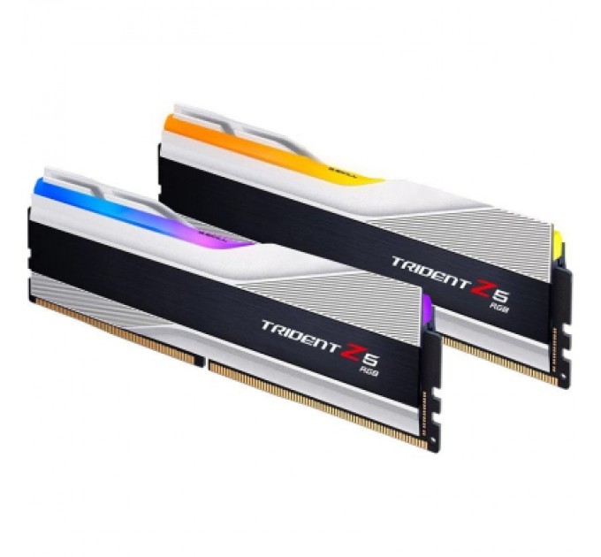 G.Skill Модуль пам'яті для комп'ютера DDR5 32GB (2x16GB) 6000 MHz Trident Z5 RGB White G.Skill (F5-6000J3238F16GX2-TZ5RW)